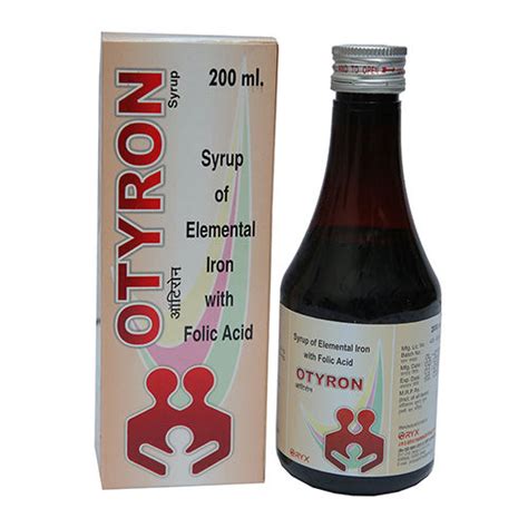 200 Ml Otyron Syrup At Best Price In Karnal J R S Oryx