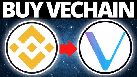 How To Buy Vechain Vet Coin On Binance Youtube