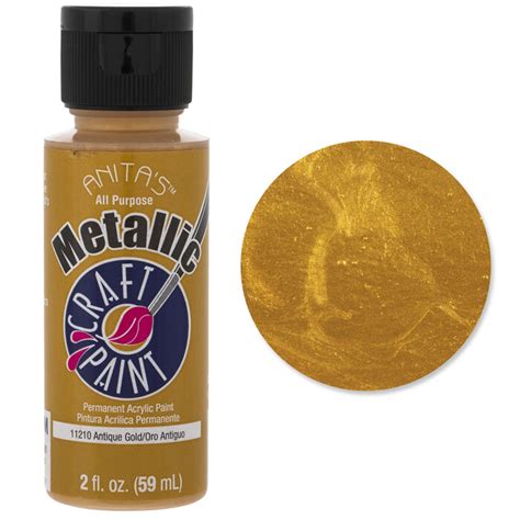 Anitas Metallic Craft Paint Hobby Lobby 670547