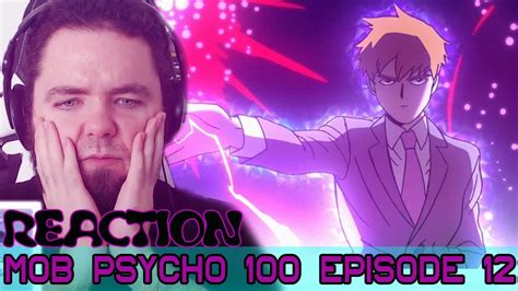 Mob Psycho 100 Ep12 Reaction Review YouTube