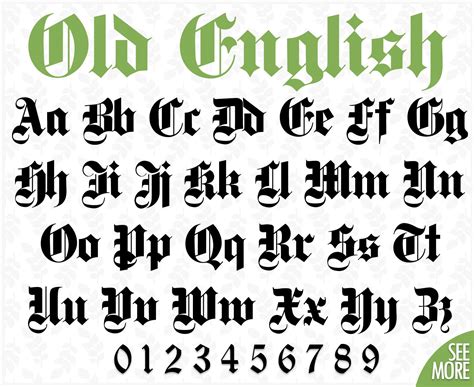 Old English Script Font Download Islandalernas