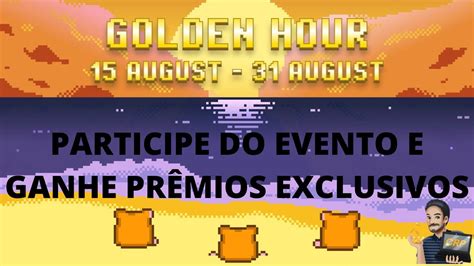 Golden Hour Participe Do Novo Evento Do Rollercoin E Ganhe Pr Mios