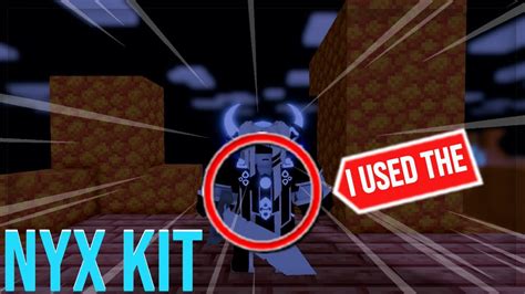 I Used Nyx Kit In Roblox BedWars YouTube