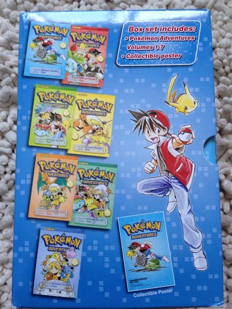 Pokemon Adventures Red and Blue Box Set Pokémon Amino