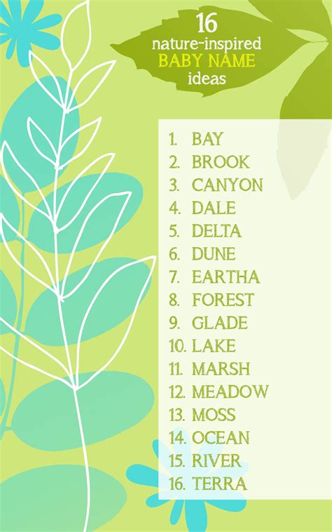 16 Nature Inspired Baby Names For Earth Day Baby Names Earthy Boy