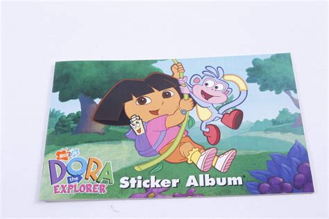 Dora the Explorer Sticker BOOK Album Blank Nickelodeon Jr | Etsy