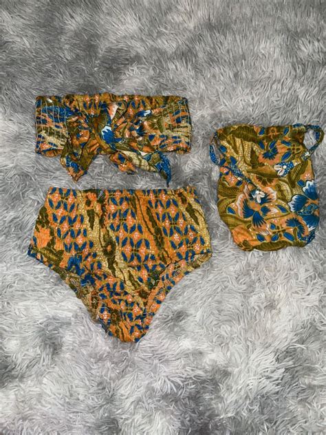 The Naked Tiger Bikini Set Women S Fashion Swimwear Bikinis Swimsuits On Carousell