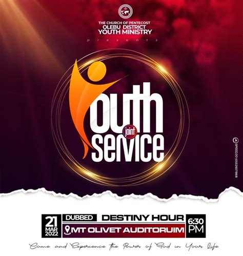 Youth Service Flyer