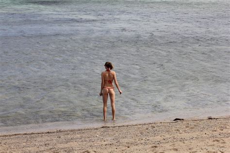 Bikini Model Aleksandra AI Enhanced Topaz Sharpen Porn Pic