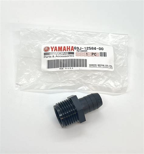 Genuine Yamaha Outboard Flush Hose Adapter 69j 12584 00 Ebay