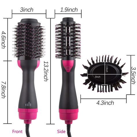HODEKT Hot Air Brush Comb In Hair Curler Hot Cool Air Curling Iron Straightener Shopee