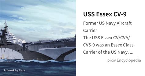 USS Essex CV-9 is... - pixiv Encyclopedia