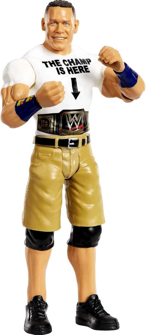 Mattel Wwe John Cena Basic Action Figure Posable 6 Inch