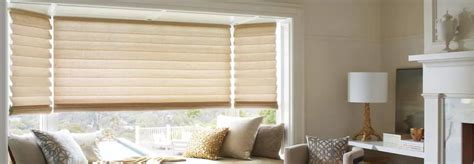 bay window roman blinds | Ruffell & Brown Window Covering Centre