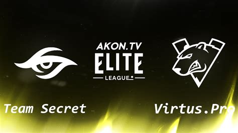 ДОТА2 Ru Team Secret Vs Virtuspro Bo3 Elite League 2024 Group