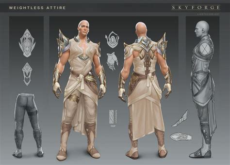 Artstation Skyforge Weightless Attire Lightstore Concept Art