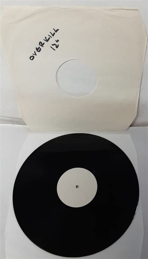 Overkill Fuck You UK Test Pressing