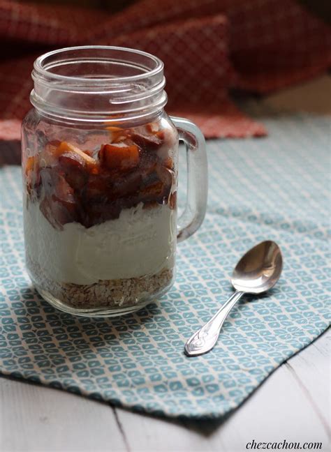 Petit D Jeuner Aux Flocons D Avoine Skyr Et Pommes Caram Lis Es