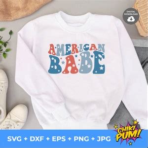American Babe SVG Fourth Of July Svg Retro Patriotic Svg Boho USA Svg Retro 4th Of July Svg