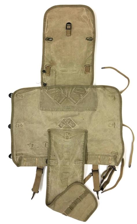 Battlefront Collectibles - WW2 US Army M1928 Haversack - 1942 Dated - SOLD