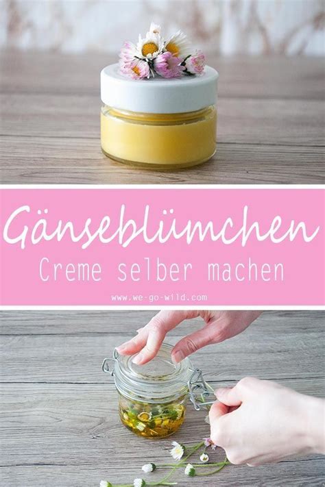 Gänseblümchensalbe selber machen aus nur 3 Zutaten Natural