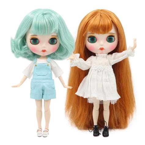 Icy Dbs Blyth Doll Poup E Personnalis E Peau Blanche Corps