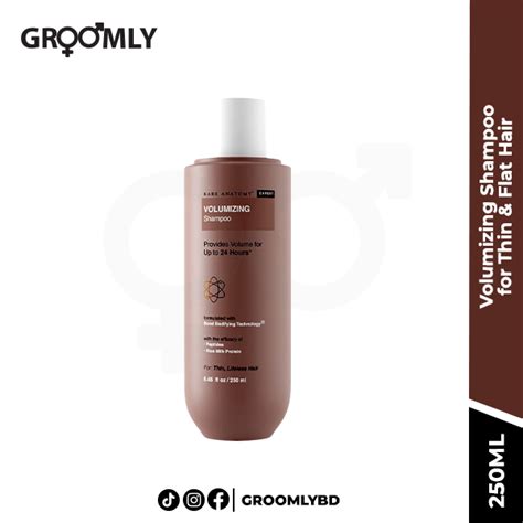 Bare Anatomy Volumizing Shampoo for Thin & Flat Hair- 250ml - Groomly ...