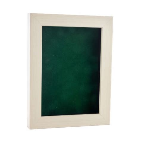 Natural Whitewash Shadow Box Frame Forest Green Suede Backing 30 Sizes 8x10 8x10 Kroger