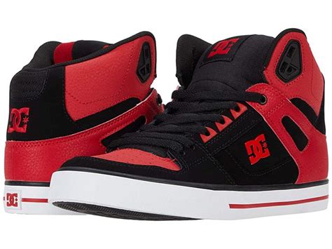 Men's DC Pure High-Top WC | Dc shoes men, Red and black shoes, Skate shoes