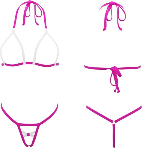 LAMORTY Micro Bikini Extreme Crotchless Lingerie For Women India Ubuy