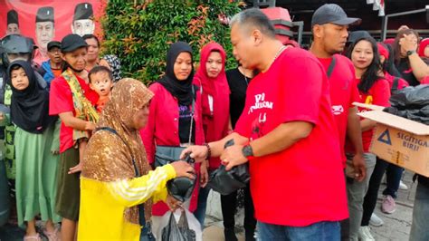 Tingkatkan Kepekaan Sosial Dpc Pdi Perjuangan Kota Madiun Bagikan