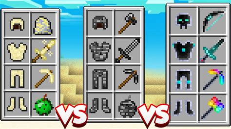 Itens De Areia Vs Itens De Bedrock Vs Itens Do Avaritia No Minecraft