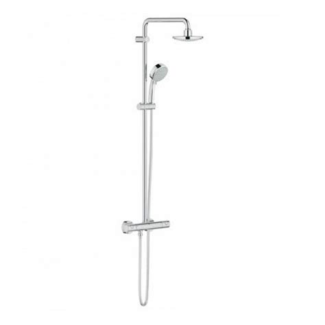 Grohe Tempesta Cosmopolitan Shower System With Thermostat For Wall