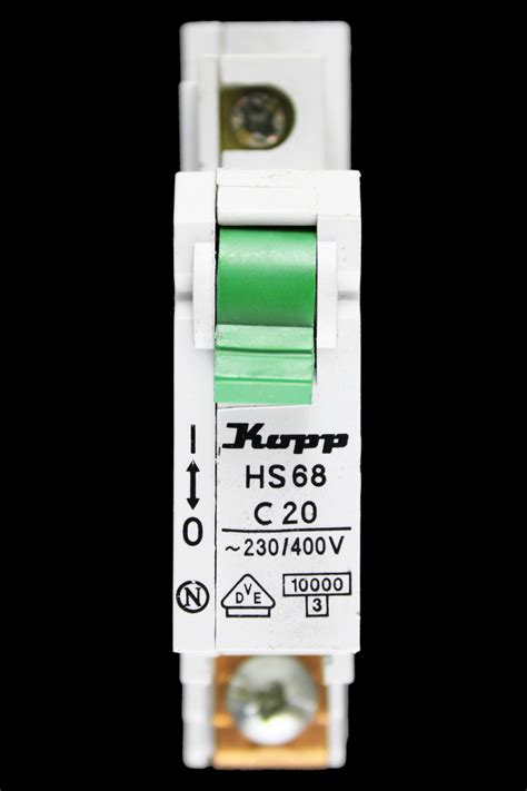 Kopp Curve C Ka Mcb Circuit Breaker Hs Used Circuit