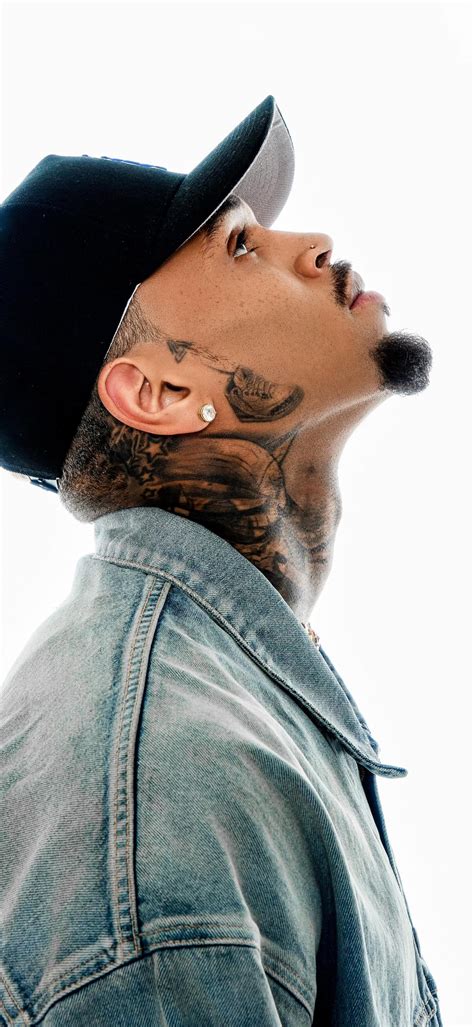 Chris Brown Wallpaper 4K, American singer, 5K