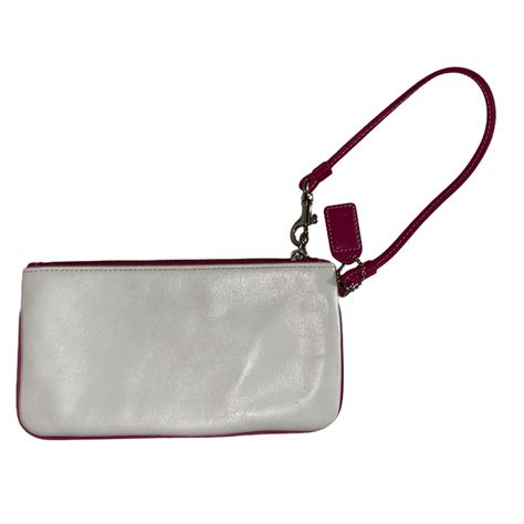 Coach Wristlet Daisy Floral Butterfly Vintage Gem