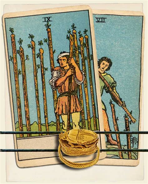 Nine Of Wands And Seven Of Wands Combination Reading With Insights For