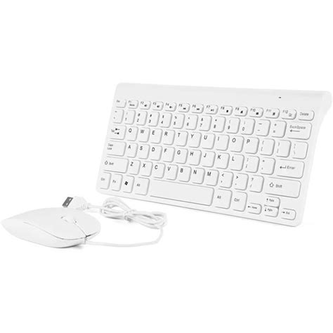 Mini Combos Clavier Et Souris Filaires Usb Ultra Mince L Ger Et