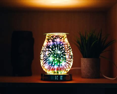 Стеклянные аромалампы – купить аромалампу космическую