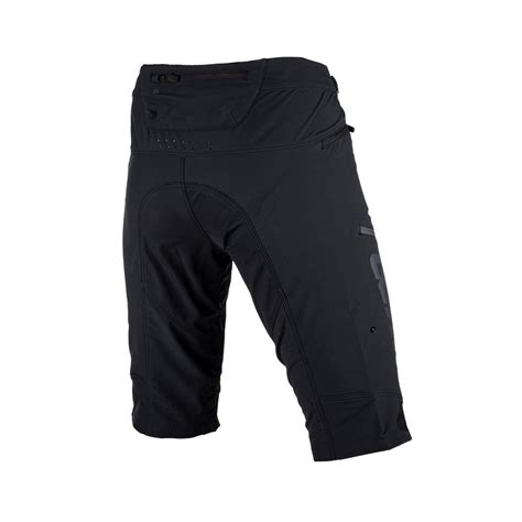 Leatt Mtb Gravity Shorts Black Bike Shorts Bmo Bike Mailorder