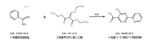 4 羟基 2 2 吡啶 5 嘧啶羧酸的合成路线