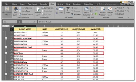 How To Remove Subtotals From Excel