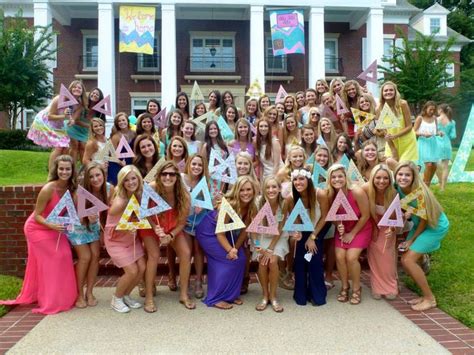 University Of Florida Delta Delta Delta Bid Day Tri Delta