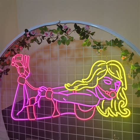 Neon Sign Custom Led Lights Sexy Girl Model Body Neon Wall Etsy