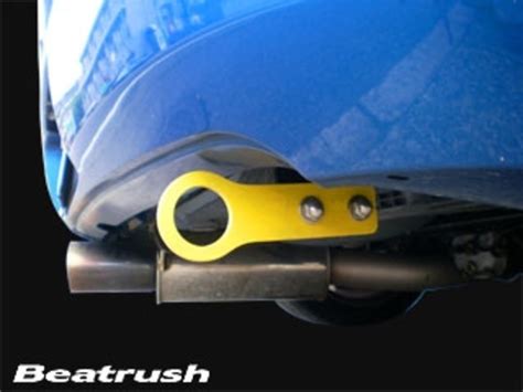 Beatrush Rear Tow Hook Yellow Subaru Wrx Sti 2004 2007 S106016tf R