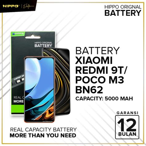 Promo Hippo Baterai Xiaomi Redmi T Poco M Bn Mah Ori Jakarta