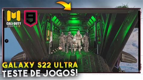 Galaxy S Ultra Teste De Jogos Cod Mobile E Asphalt Ser Que Roda