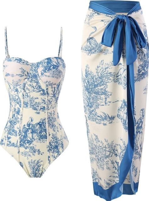 Generic European And New Tight And Slim Retro Beach Sunscreen Long Skirt Set Of Two Hot