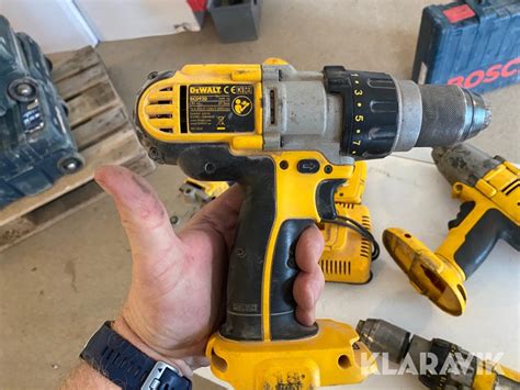 Div dewalt værktøj Dewalt 4 stk, Holbæk, Klaravik auktioner