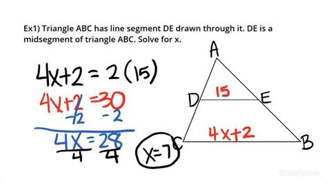 Midsegment Of A Triangle Definition